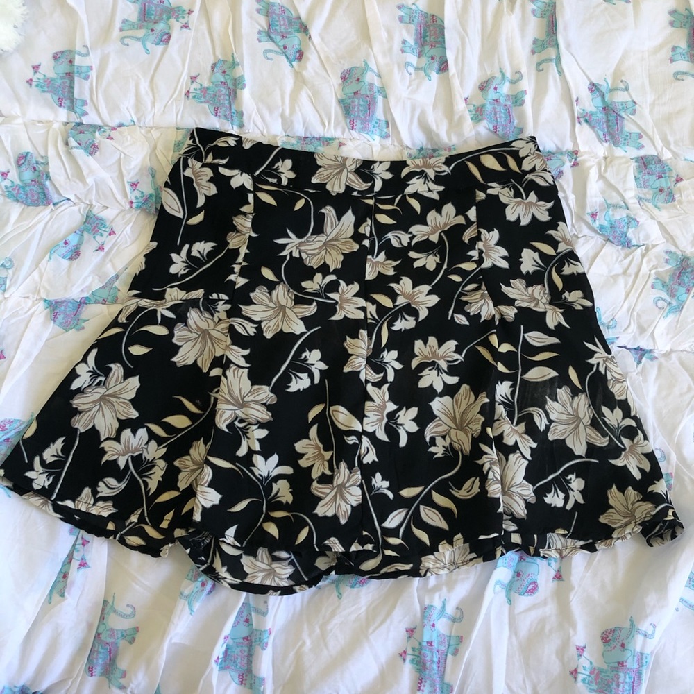Floral Skater Skirt